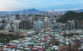 Картинка Города, Город, Здания, Тайвань, Строения