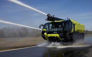 Картинка пожарные машины, panther, rosenbauer