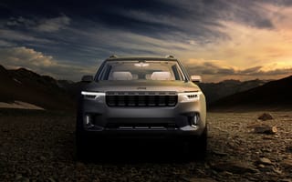 Обои jeep yuntu concept 2017, автомобили, jeep, 2017, concept, yuntu