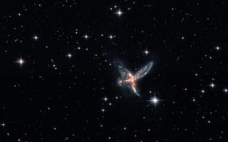 Картинка галактики, туманности, eso, 593-8, -, the, bird