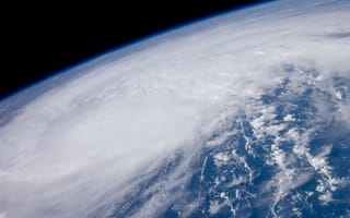 Картинка космос, земля, ураган, айрин, 22, августа, 2011, года