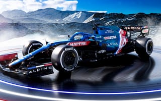 Картинка автомобили, formula 1, alpine