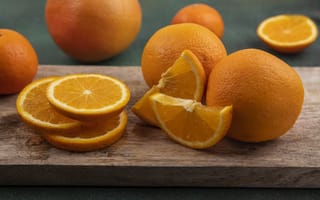 Картинка еда, цитрусы, апельсины