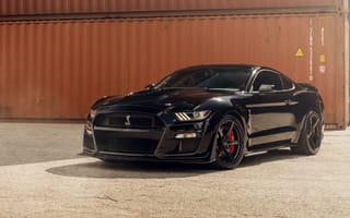 Картинка автомобили, mustang, gt500, ford, wheels, velgen, tuning, shelby, car