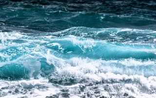 Картинка природа, моря, волны, море, пена, океаны