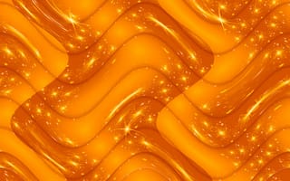 Картинка plates, абстрактные, дизайн, оранжевые