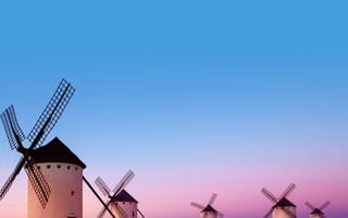 Картинка mito 2, windmill, mito 2 windmill, пейзаж