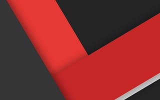 Картинка material corner, абстрактные, черные, красые, белые, материал, серые, плоские, формы