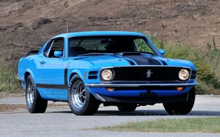 Картинка ford, mustang, синие, америка, форд, мустанг