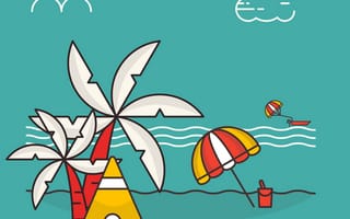 Картинка zedgehaveasummer, getaway island, солнце, лето, фан, остров, отпуск