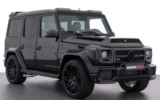 Картинка brabus, mercedes, tuned merc, черные, мерседес, германия, тюнинг, мерс