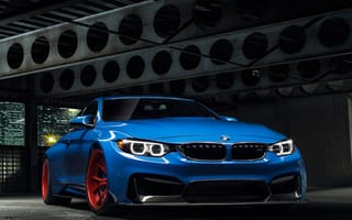 Картинка bmw, синие, бмв