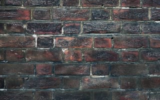 Картинка dark brick wall, темные, стена, кирпичи