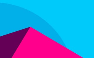 Картинка material design 1 s5, абстрактные, синие, дизайн, розовые, минимализм, материал