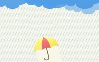 Картинка those rainy days, природа, оранжевые, осень, листья, дождь, дни, времена года
