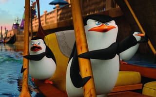 Картинка dreamworks, madagascar, skipper, usa, америка, сша, анимация, пингвины