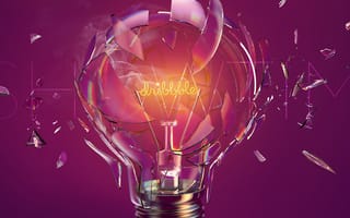 Картинка pink show time, розовые, свет, время, шоу