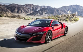 Картинка acura, honda, красые, дорога, японские, хонда