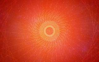 Картинка ornamental, красые, небо, космос, желтые, свет, солнце, оранжевые