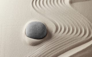 Картинка 2160x1920, sand path, песок, путь