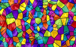 Картинка красочные, радуга, стекло, мозаика, окрашенный
