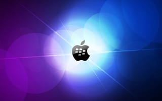 Картинка apple, bbm, blackberry, appleberry, логотипы, эпл