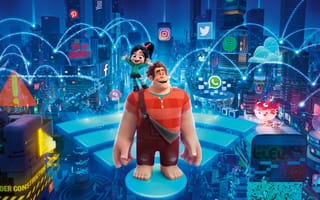 Картинка wreck it ralph, ralph breaks the internet, usa, disney, дисней, америка, сша, анимация, оно, интернет