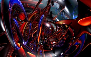 Картинка 3d, абстрактные, 3д, формы