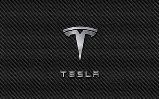 Картинка tesla, tesla carbon 2, карбон, эмблемы, значок