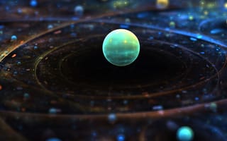 Картинка azure, hd, абстрактные