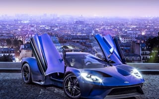 Картинка ford, gt, машины, авто, форд