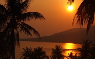 Картинка hd, крутые, закат