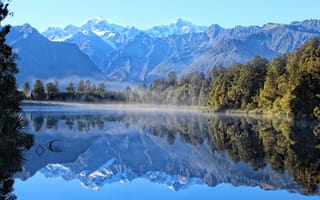 Картинка zealand, new zealand mountain, новый, вода, море, горы, озеро