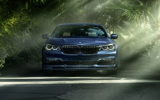 Картинка bmw, синие, машины, прекрасные, свет, бмв, деревья