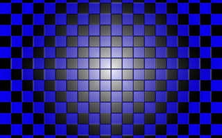 Картинка 3d, checker, checker blue, абстрактные, синие, шаблон, 3д, куб, коробка