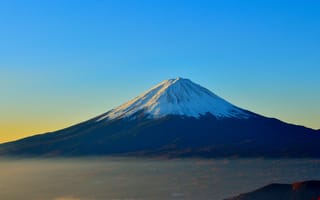 Картинка 1080p, 4k, hd, moto g, mount fugi, природа, крутые, небо, классные, лучшие, мото, холм
