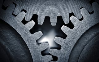 Картинка mechanism, серые, время, часы