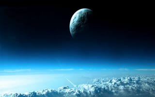 Картинка lg g3, beautiful space view, абстрактные, прекрасные, космос, классные, облака, вид