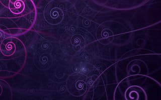 Картинка spirals, абстрактные, фиолетовые