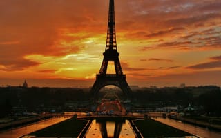 Картинка париж, башня