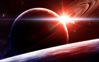 Картинка h1, nibiru, saturn, космос, стандартные, марс