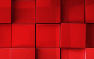 Картинка 3d, art, абстрактные, красые, арт, 3д, цифровое, кубы, квадраты