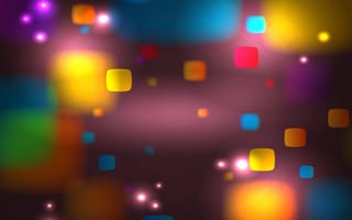 Картинка bokeh boxes, абстрактные, боке, квадратные, куб, коробка