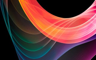 Картинка samsung, абстрактные, самсунг, цветные, волна, спектр
