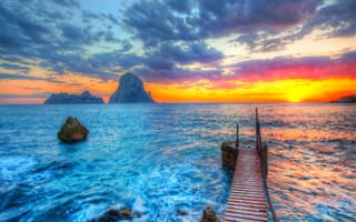 Картинка прекрасные, закат