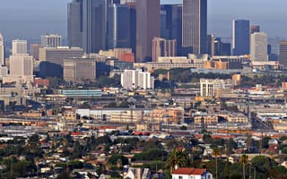 Картинка cali, skyline, город, горизонт, калифорния
