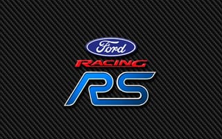 Картинка ford, rs, ford focus rs carbon, логотипы, форд, карбон, эмблемы, значок, фокус