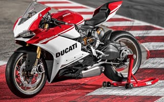 Картинка ducati, черные, красые, белые, италия, дукати, мотоциклы, мотоцикл
