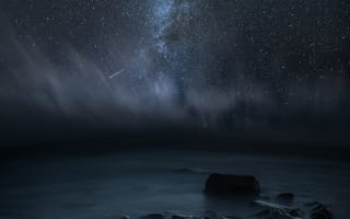 Картинка nokia 6, город, огни, радуга, водопад, аврора, нокиа, пейзаж