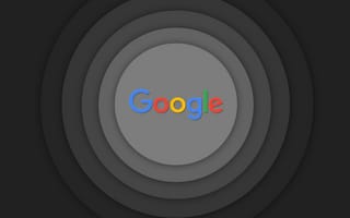 Картинка google, новый, логотипы, темные, гугл, материал, серые